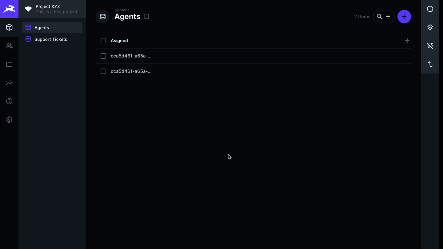 Applying rules to Agent, to limit what they can see