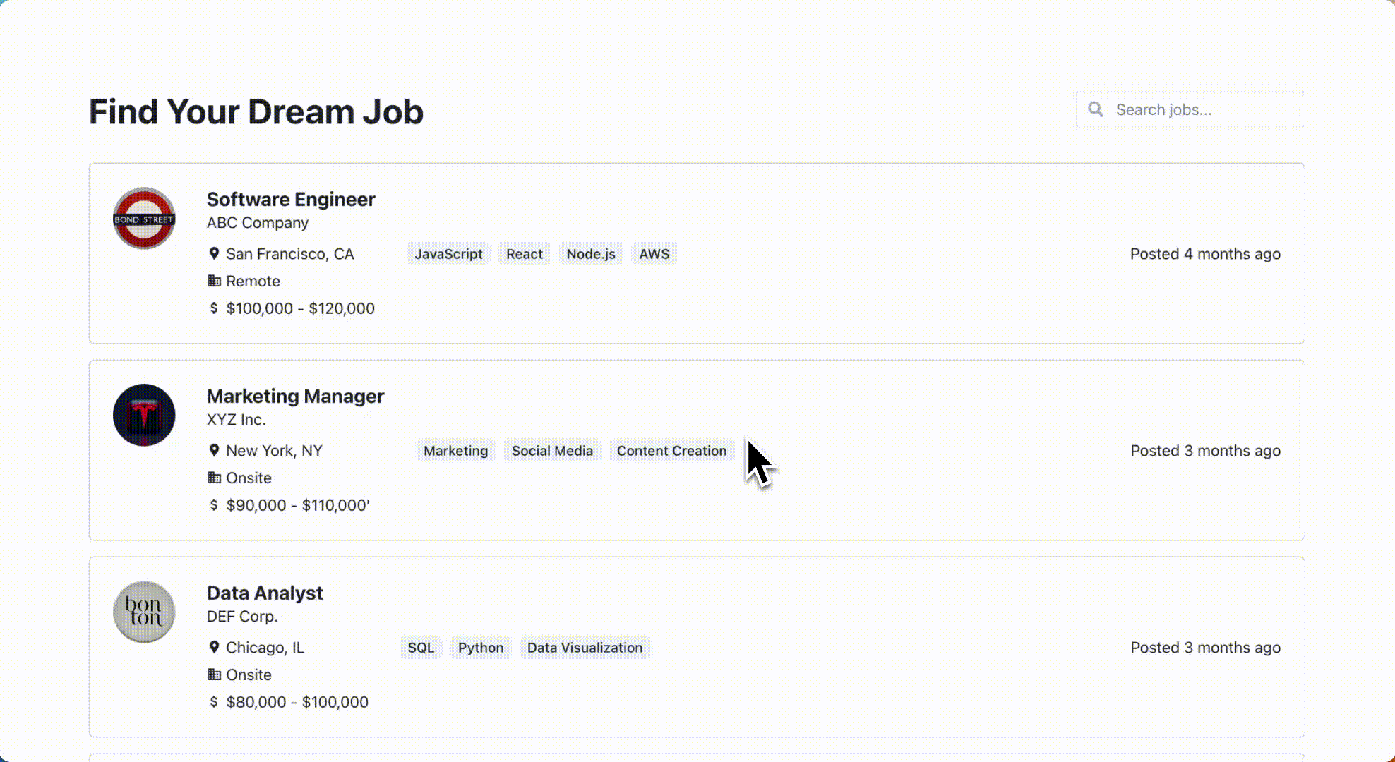 Job Portal Overview