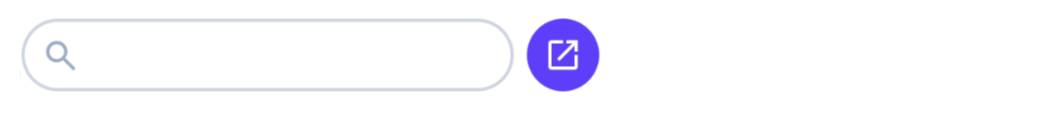 A search box and button with an icon